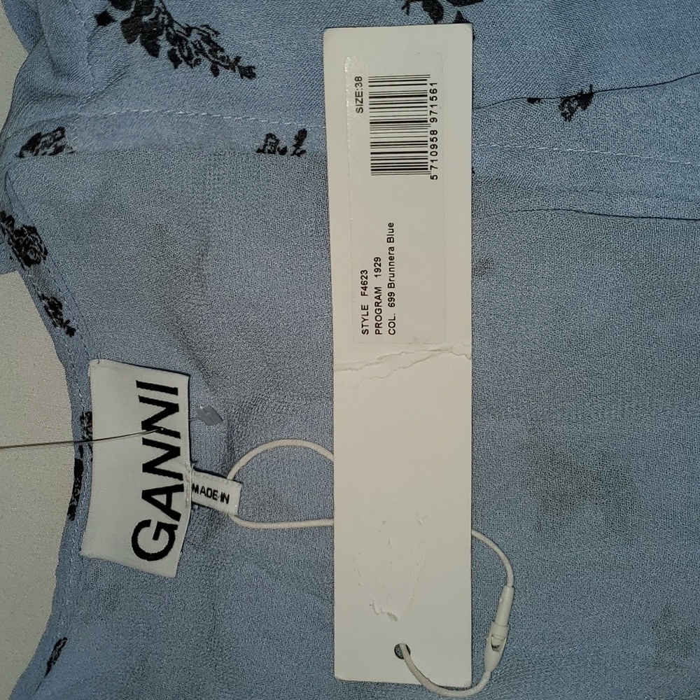 GANNI NWT.....Floral wrap dress - Picture 5 of 7